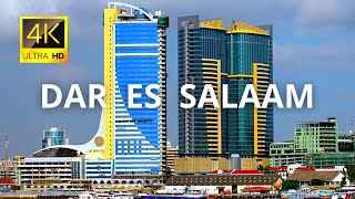 Dar es Salaam Tanzania 🇹🇿 in 4K 60FPS ULTRA HD Video by Drone [upl. by Alcock448]