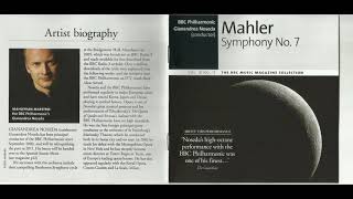 Mahler Symphony No 7  Noseda BBC Philharmonic 2010 Live Recording [upl. by Zosi]