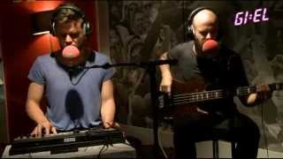 White Lies  Unfinished Business Unplugged 3fm 2013 [upl. by Enaffit]