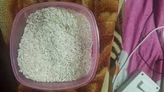 Asmr uncooked rice eating crunchsounds binkeychannel [upl. by Casteel]