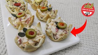 Hacé esta MASA PARA TARTAS SIN GLUTEN y dale forma de TARTELETAS receta de rellenos [upl. by Elia26]