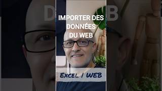 Excel Importer Données DInternet Et Actualiser [upl. by Scrivens]