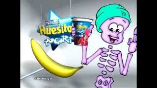 Comercial Yogurt Huesitos versión Bloopers [upl. by Ahsienod795]