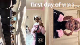 first day of college grwm back to school prep University of Manitoba [upl. by Aisinoid]