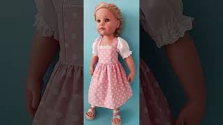 handmade shorts doll götz dress fashion outfit respect USA Canada germany 18inch [upl. by Normalie764]