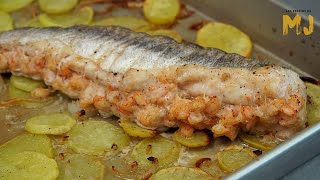 MERLUZA RELLENA  Receta fácil para toda la familia [upl. by Amocat755]