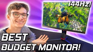 The Budget Gaming Monitor Youve Been Waiting For  AOC 24G2U Review 144hz IPS Setup [upl. by Ettesyl]