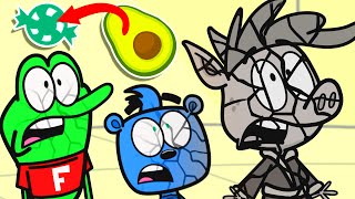 HobbyKids Trick Vegetables Into Treats HobbyKids Adventures Cartoon  Episode 12 [upl. by Eldora]