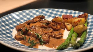 Recette d’escalopes de veau marsala [upl. by Ailaroc]