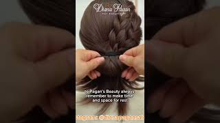 ❤️ Easy Textured Low Braided Bun  Updo l Pagans Beauty [upl. by Griz]