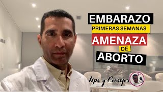 🤷🏽‍♀️Amenaza de aborto sangrado y síntomas del primer trimestre 😮 [upl. by Namreh658]