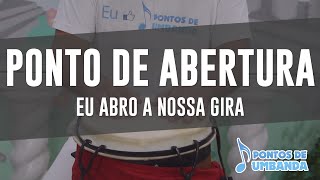 Ponto de Umbanda  Eu abro a nossa gira [upl. by Oicnedif]