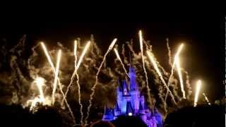 Disney Wishes Nighttime Spectacular With Jiminy Cricket [upl. by Benzel414]