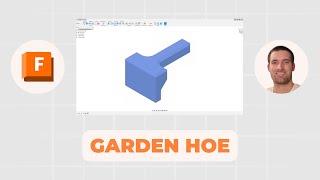 Make a Garden Hoe in Fusion [upl. by Saundra667]