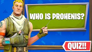 The OFFICIAL ProHenis Trivia Map  Who is ProHenis Fortnite Creative Mode [upl. by Saberhagen]