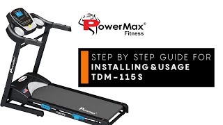 Complete Guide on Installation amp How to Use TDM115S by Powermax Fitness [upl. by Kentigera79]