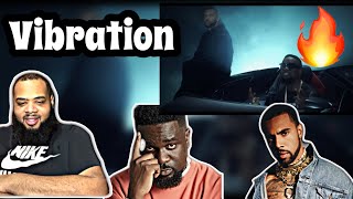 SARKODIE  VIBRATION FT VIC MENSA  REACTION 🔥 [upl. by Duahsar226]