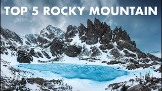 TOP 5 WINTER HIKES IN ROCKY MOUNTAIN NATIONAL PARK COLORADO [upl. by Ellevel92]