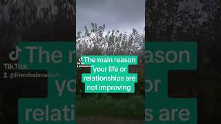 The main reason your life or relationships are not improving [upl. by Anaiad]