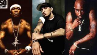 Eminem ft Tupac 50 Cent amp Nate Dogg Till I Collapse remix [upl. by Haimerej380]