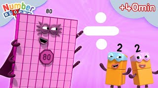 Number Magic Division  Learn to count challenge for kids  12345  Learn to divide  Numberblocks [upl. by Hamehseer521]