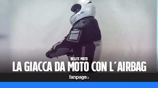 La giacca da moto con lAirBag integrato [upl. by Jayme]