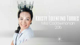 Miss Cadawinonan 2016 Final Speech [upl. by Akiemaj]