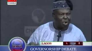 Lagos Governorship Debate part4flv [upl. by Crespo564]