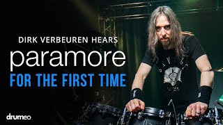 Megadeth Drummer Hears Paramore For The First Time [upl. by Mccahill704]