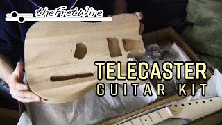 Unboxing a Telecaster Kit from The Fretwire [upl. by Novla454]