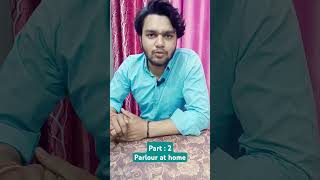 Part2  Beauty Parlour Makeup at home  Harsh Parashar [upl. by Emsmus596]