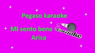 karaoke mi sento bene Arisa [upl. by Nnahtebazile]