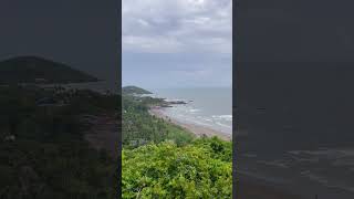 Vagator Beach Goa travel shaantrek goa nature youtubeshorts shorts vagatorbeach [upl. by Bergeman]