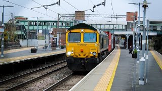 Trains at Witham And Kelvedon GEML 09112024 [upl. by Aleka]