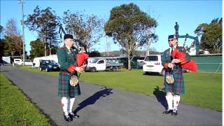 Advance Australia Fair with Bagpipes [upl. by Huxham231]