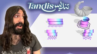 Tandis Beautiful Geometric Puzzling Full Playthrough [upl. by Drawyah590]