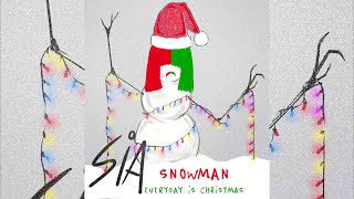 Sia  Snowman Instrumental Audio [upl. by Westley]