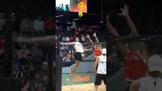 Windmill slam avp volleyballshorts shorts fypシ゚viral volleyball beachvolleyball [upl. by Leirza]