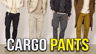 My 7 Favorite Cargo Pants amp How to Style Them  Men’s Outfit Inspiration [upl. by Kalbli506]