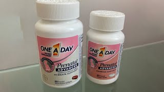 One A Day Women’s Prenatal Review Do They Actually Work [upl. by Ylloj]