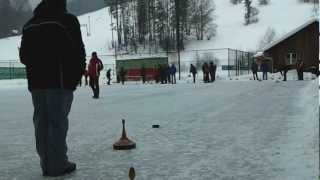 Eisstockschiessen in Grundlsee [upl. by Analart]