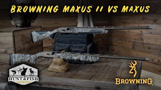 Browning Maxus II vs Maxus [upl. by Savinirs]