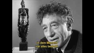 Alberto Giacometti  Ein Mensch unter Menschen 1963 franzdeutsch [upl. by Oflodor]