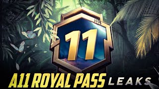 A11 ROYAL PASS1 TO 100 RP REWARDS A11 ROYAL PASS LEAKS BGMI  A11 ROYAL PASS PUBG MOBILE [upl. by Amal]