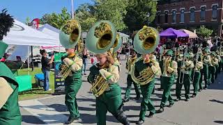 Adairsville High School Marching Tigers GLCF 2024 [upl. by Drawd786]