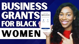 Top 4 Small Business Grants for Black Women in 2024 [upl. by Misa]