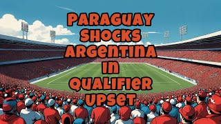 Paraguay Shocks Argentina in Qualifier Upset [upl. by Dnomyar]