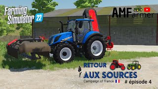 FS 22  Nouveau tracteur   Campaign of France  Retour aux sources EP 04  farming simulator 22 [upl. by Venn]