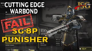 “SG8P” PLASMA PUNISHER NEEDS MAJOR BUFFS  “Cutting Edge Warbond” gameplay Helldivers 2 [upl. by Obmar238]