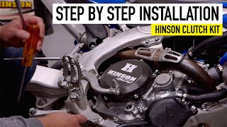 How To Install A Hinson Clutch Kit  Dennis Kirk Tech Tip [upl. by Jud216]